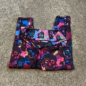 CVG Rose Tie Dye Capris